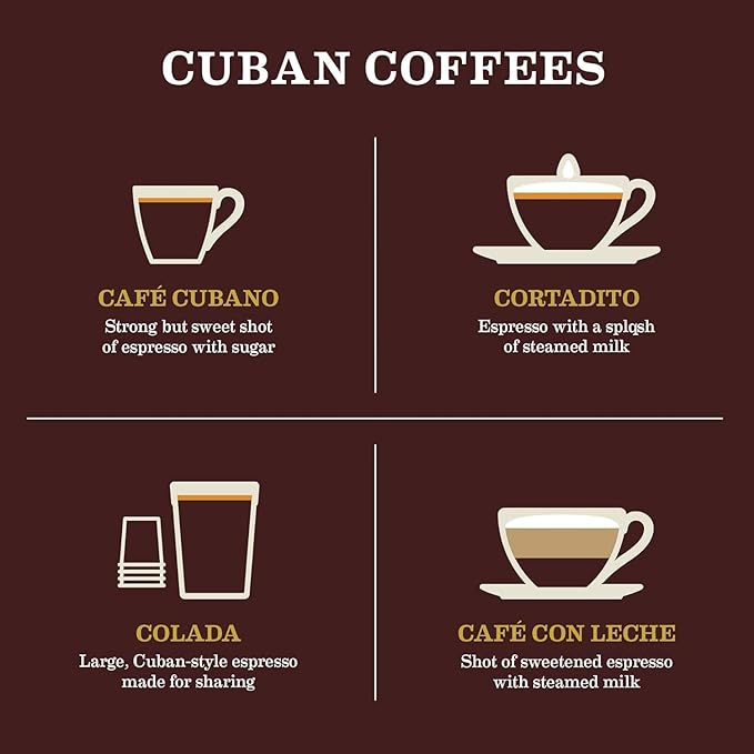 Gaviña Old Havana Espresso Whole Bean Coffee, Medium-Dark Roast, Nutty and Sweet, 32 oz Bag