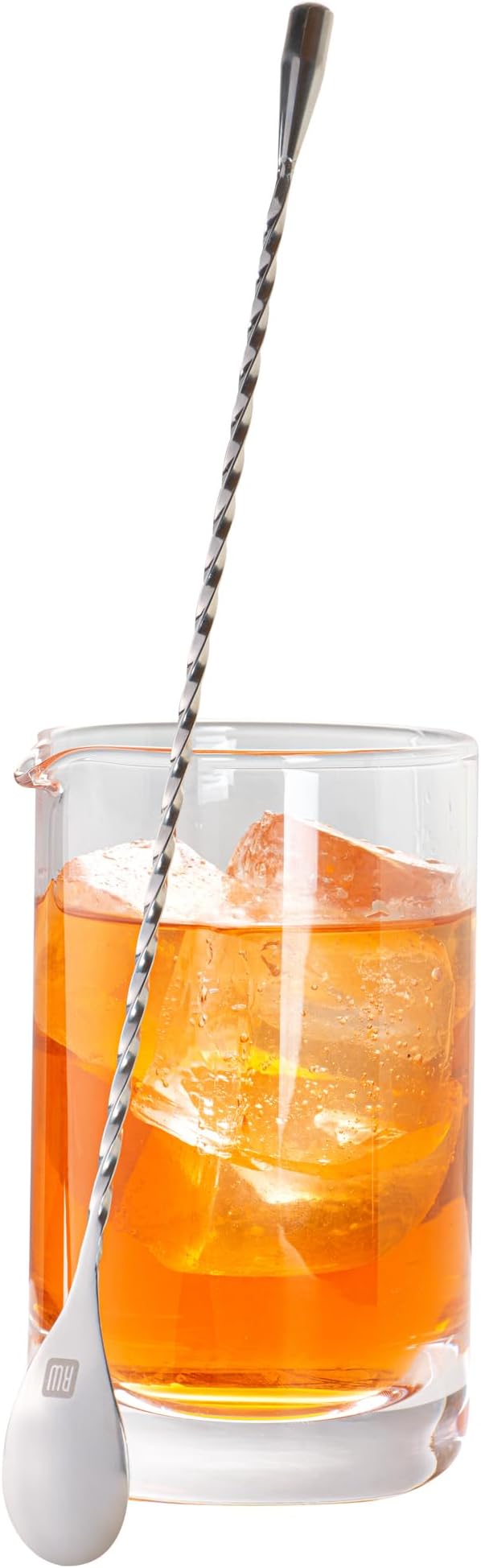 Restaurantware-12 Inch Bar Spoon, 1 Corkscrew Handle Cocktail Stirrer Spoon - Long, Commercial, Stainless Steel Cocktail Mixing Spoon, For Stirring And Mixing Cocktails For Professionals