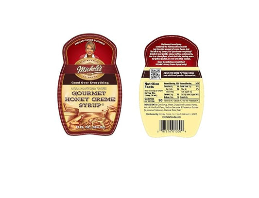 Michele’s Syrup Variety pack – Maple Crème, Honey Crème, Butter Pecan Syrups | Flavoring Syrup for Pancakes and Waffles, Ice Cream – Condiment for Salmon, Pork, and Beef – Great Breakfast Food Gift