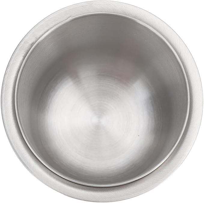 Cunyuer 58mm Dosing Cup, Espresso Dosing Cup, Coffee Dosing Cup Fits 58mm Portafilter, 150ml Stainless Steel Universal (Brushed Silver)