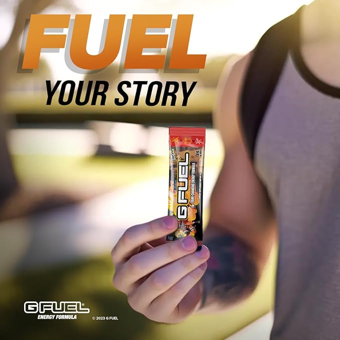 G Fuel Sage Mode Energy Powder Packets, Sugar Free, Clean Caffeine Focus Supplement, Water Mix, Pomelo Fruit + Peaches Flavor, Focus Amino, Vitamin + Antioxidants Blend - 6 Stick Pack, 0.25 oz