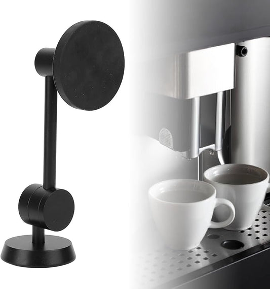 Magnetic Puck Screen Stand, Aluminum Alloy Coffee Filter Rack Bracket with Strong Magnet for Italian Coffee Machine Accessory