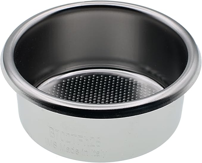 MacMaxe Precision Filter Basket 18–22g – Double Shot Espresso Filter – Stainless Steel Portafilter Insert