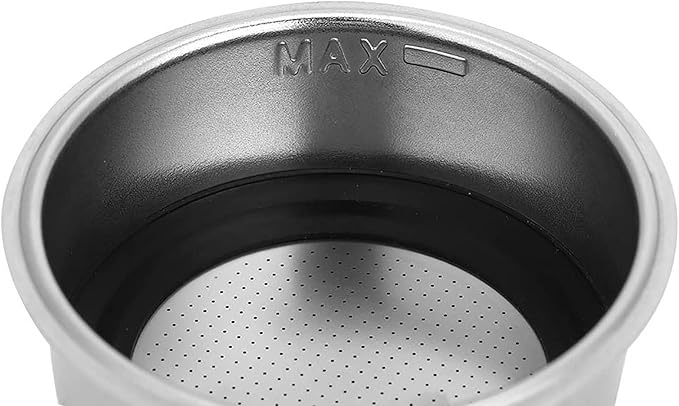 Watris Veiyi Coffee Filter Basket, 51mm 2 Cups Espresso Filter Basket, Portafilter Basket, Stainless Steel Reusable Detachable Strainer, Coffee Machine Accessories for Home Office