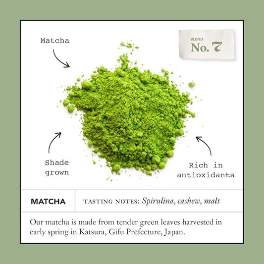 Steven Smith Teamaker Matcha No. 7, Caffeinated, Sugar-Free, Sustainably Grown, Matcha Green Tea Powder, 40 Gram Tin