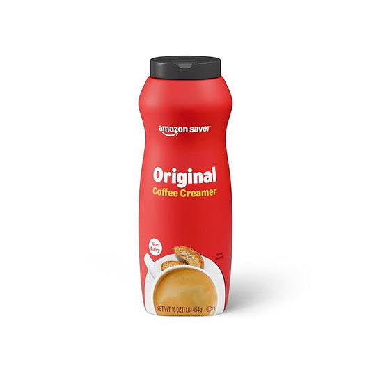 Amazon Saver, Powdered Non-Dairy Original Coffee Creamer, 16 Oz