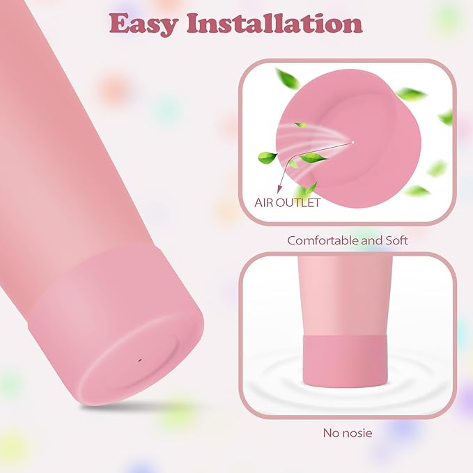2PCS Silicone Boots for Owala 30oz & 40oz FreeSip Sway Bottles & Tumblers – Non-Slip, Scratch-Resistant, Stability Enhancer for Owala Accessories (Vintage Rose)