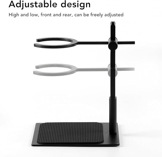 Miskall Coffee Dripper Stand, Pour Over Stand Coffee Station Adjustable Coffee Filter Stand Holder for Coffee Beer Drink Maker Portable