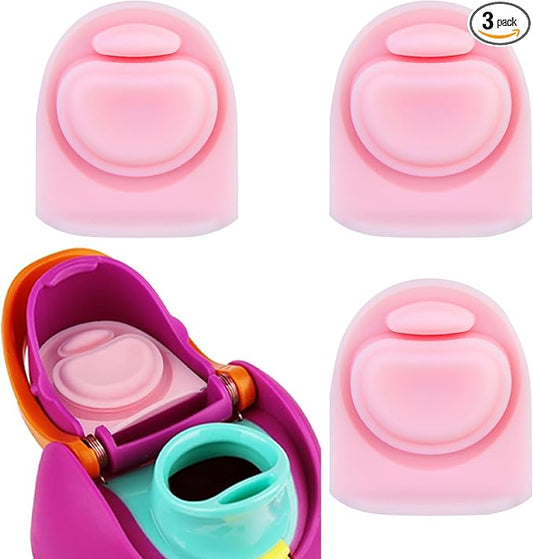 3pcs Replacement Rubber Stopper Seal Compatible with Owala FreeSip 24oz 32oz,Water Bottle Lid Cap Silicone Seal Parts for Owala 16/19/24/32/40oz Spout Gasket Mouthpiece Piece Accessories F3