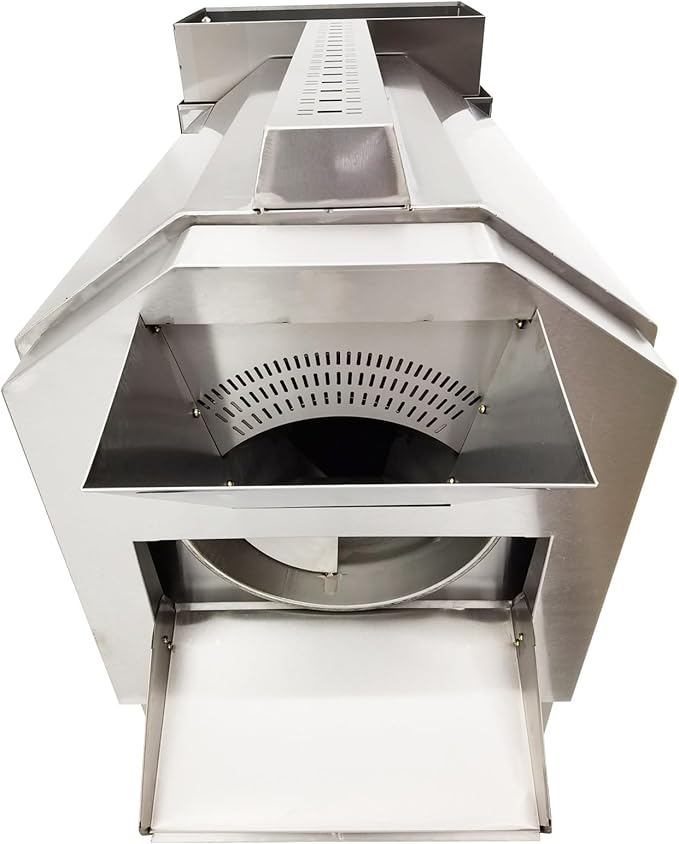 BEILOCKERY 55 Lbs Commercial Automatic Heating Roasting Machine (0-300℃), Multifunctional Large Stainless Steel Drum Chestnuts Roaster Baker Equipment for Nuts Coffee Bean 220V 6.5kW Three-phase