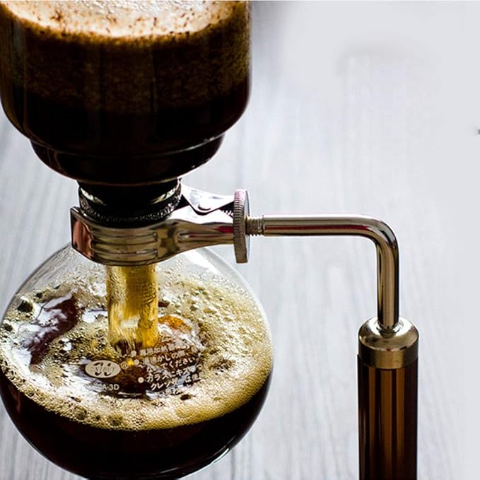 moo-1 Siphon Coffee Maker Japanese Style Vacuum Glass Siphon Pot Percolators 1-3 Cups Siphon Coffee Maker
