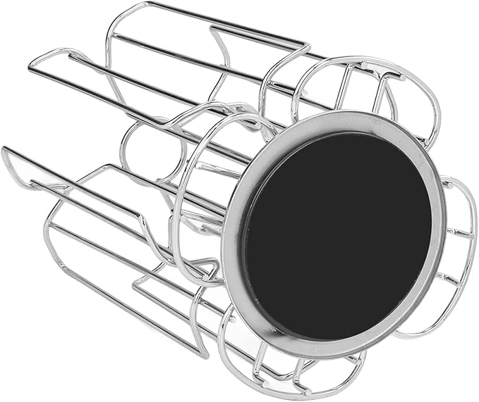 Metal Coffee Pod Holder Stylish Durable Coffee Capsule Storage Rack Organizer Stand for Home Office Kitchen Countertop Espresso Machine Accessories Black Iron