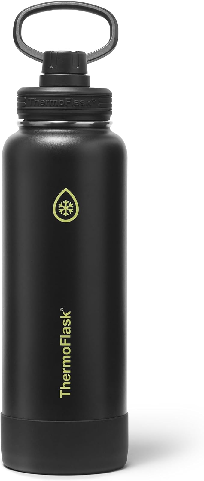ThermoFlask 40 oz Double Wall Vacuum Insulated Stainless Steel Water Bottle with Spout Lid, Shadow Glow