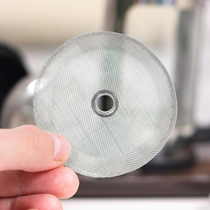 wedrink 6Pcs French Press Filters Screen Replacement for 12OZ French Press Coffee Makers