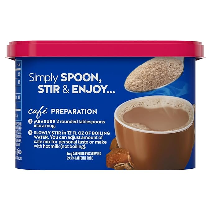 Maxwell House Vanilla Caramel Latte Mix, 8.7 oz + Suisse Mocha Decaf Instant Coffee, 4.4 oz, (Variety Pack)