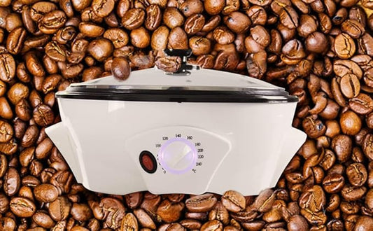 DYRABREST 800W Electric Coffee Roaster,Household Non-Stick Coffee Beans Roaster Machine for Home Use Cafe Shop