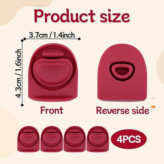 4pcs Replacement Stopper Seal Compatible with Owala FreeSip 24oz 32oz,Water Bottle Lid Insert Cap Silicone Seal Parts for Owala 16/19/24/32/40oz Spout Gasket Mouth piece Accessories F5