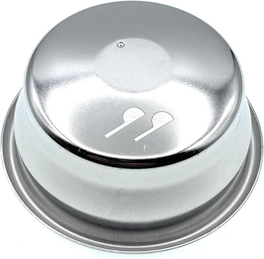 54mm 2 Cup Dual Wall Coffee Filter Basket - Pressurized Stainless Steel, Metal Portafilter Container - Reusable, Washable - Compatible with Breville Espresso Machines - 18/20g (Dual Wall)