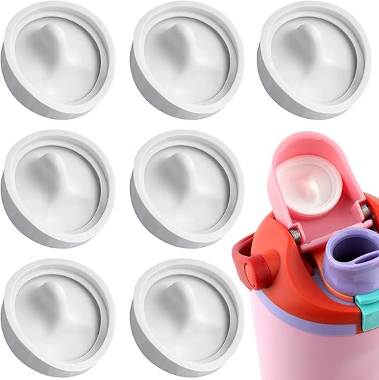 Replacement Stopper Compatible with Owala FreeSip Sway 30oz 40oz, 7Pcs Leakproof Silicone Cap Mouth Stopper for Owala FreeSip Tumbler 40oz Water Bottle Lid Spout Gasket Plug Parts