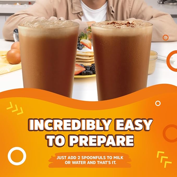 Chocolisto Instant Chocolate Drink, Nutritious Beverage with Vitamins and Minerals, 35.2 oz, Pack of 1.