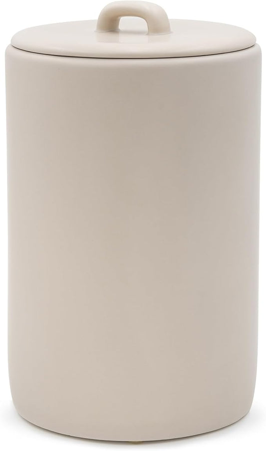 Ceramic Food Storage Jars 108Oz, Snack Containers, Airtight Lid, Kitchen Countertop Canisters for Grounds Coffee, Pods, Tea, Flour, Sugar, Rice, Pantry Organization, Containers set