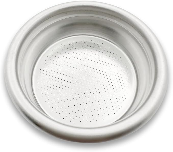 Original basket made for La Marzocco. Stainless Steel, Precision, X Filter Basket for double espresso. Fits all 58mm portafilters. (14g)
