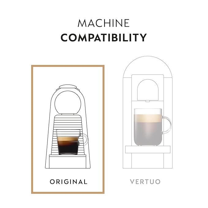 Nespresso Capsules Original, Ispirazione Venezia, Medium Roast Coffee Pods, 50-Count Espresso Coffee Pods