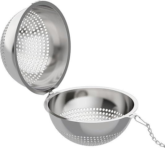 Food Grade 304 Stainless Steel Mesh Tea Ball 2.1 Inch Tea Infuser Strainer Filter Diffuser for Loose Tea