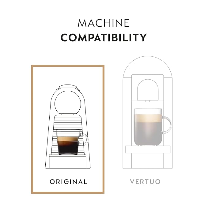 Nespresso Capsules Original, Arpeggio, Dark Roast Espresso Coffee, 50-Count Espresso Pods