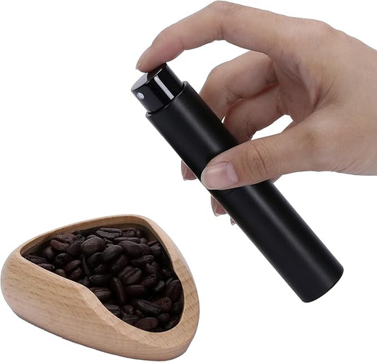 yellowwood Coffee Bean Dosing Cup and Spray Bottle Kit for espresso enthusiasts, Cofe Bar Accessories,Take coffee beans quantitatively to reduce the spray of coffee static electricity