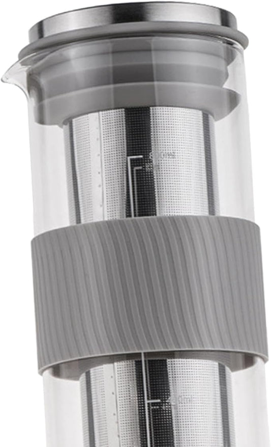 Cold Brew Maker, Cold Brew Iced Coffee Maker Leakproof for Fridge, Coffee Maker Pitcher with Airtight Lid, 800ml