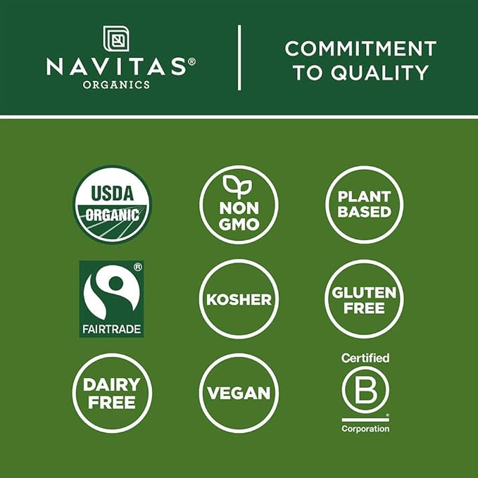Navitas Organics Cacao Powder, Bags, 30 Servings, 1 Pound (Pack of 1), 16 Ounce