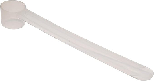 Supplement and Supply 1/2 Tsp (2.5 mL) Long Handle Scoop for Coffee, Protein Powder, Pet Food, Spices, Grains, Dry Goods – Food-Grade BPA-Free Plastic Measuring Spoon (Pack of 1)