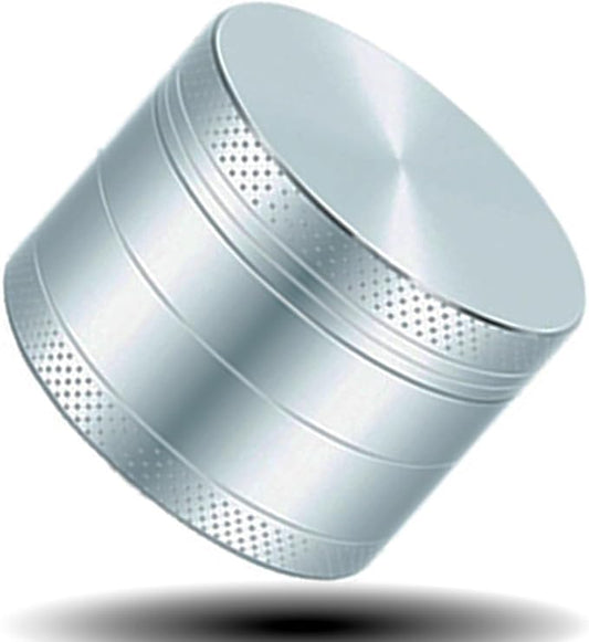 2.5-inch premium coffee Lapping bean jar | heavy-duty aluminum, non stick design, essential for the kitchen - silvery