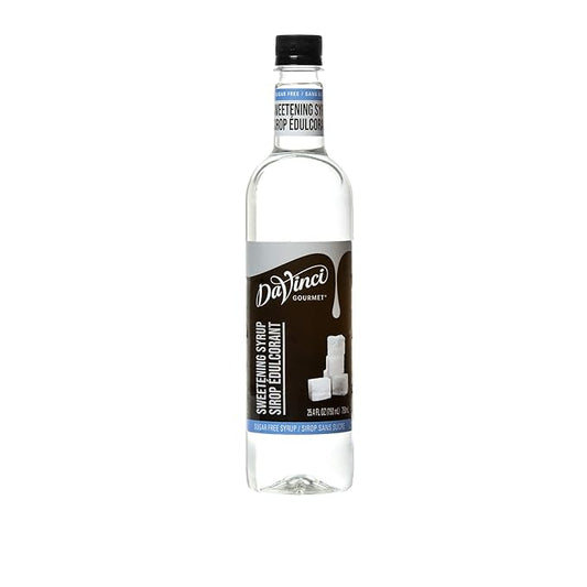 DaVinci Gourmet Sugar-Free Sweetener Syrup, 25.4 Fluid Ounces (Pack of 4)