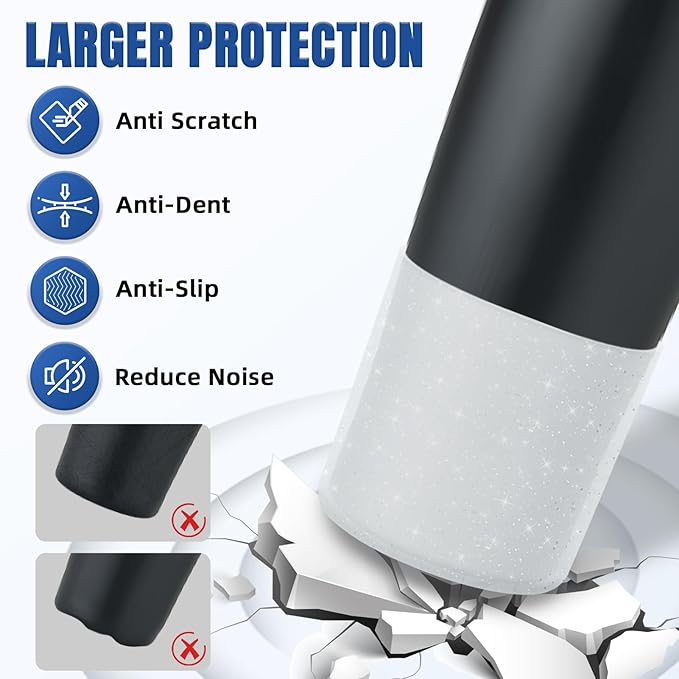 Silicone Higher Boot Compatible with Owala 30oz & 40oz FreeSip Sway Bottles & Tumblers, Large Protection Anti-Slip Bottom Cover Sleeve for Freesip Sway Tumbler and Bottle