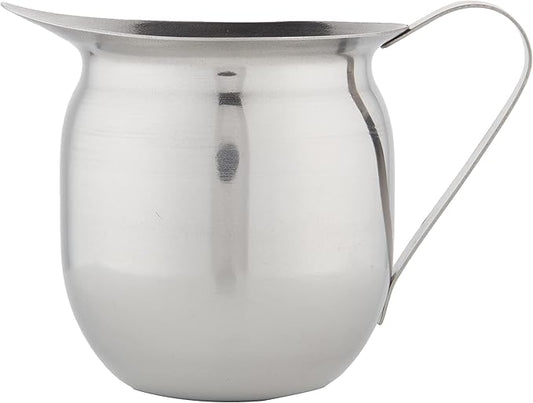 Winco Stainless Steel Bell Creamer, 8-Ounce, Medium
