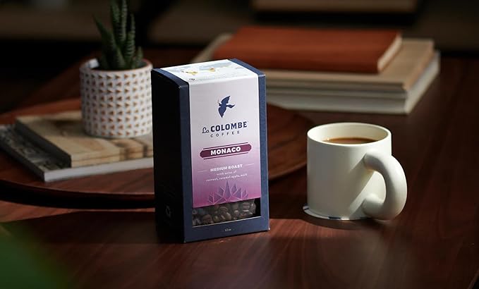 La Colombe Monaco Medium Roast Drip Grind Ground Coffee - Notes of Milk Chocolate, Graham Cracker, Black Cherry, 12 Ounce (Pack of 4)