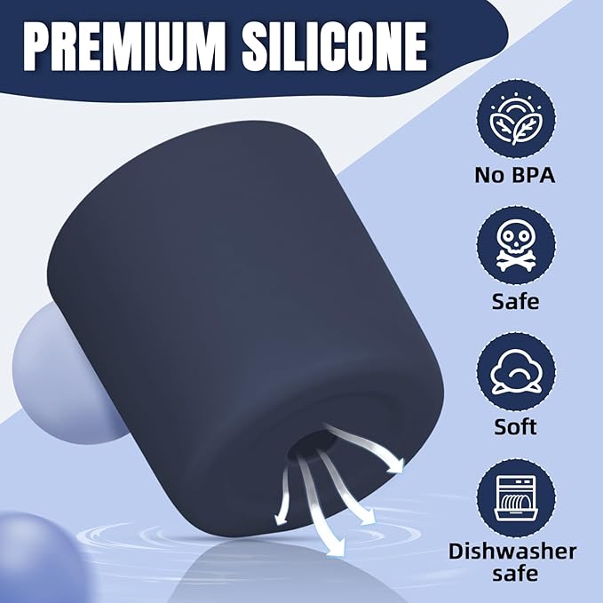 Silicone Higher Boot Compatible with Owala 30oz & 40oz FreeSip Sway Bottles & Tumblers, Large Protection Anti-slip Bottom Cover Sleeve for Freesip Sway Tumbler and Bottle