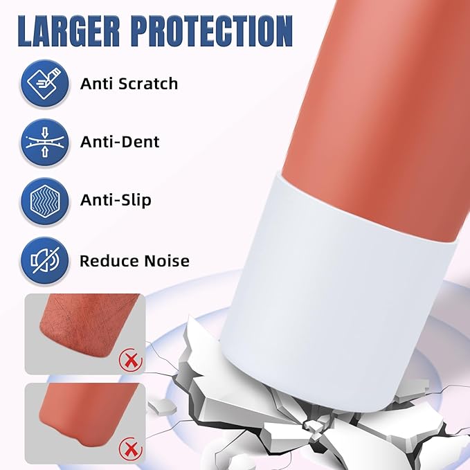 Silicone Higher Boot Compatible with Owala 30oz & 40oz FreeSip Sway Bottles & Tumblers, Large Protection Anti-slip Bottom Cover Sleeve for Freesip Sway Tumbler and Bottle
