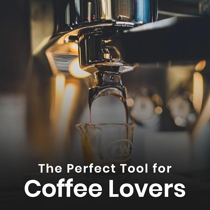 Rattleware 58mm Espresso Portafilter with 20G+ Basket – Double Spouted Stainless Steel E61 Portafilter for Double Shots, Commercial Barista Tools, Home Espresso Setup, Precision Extraction