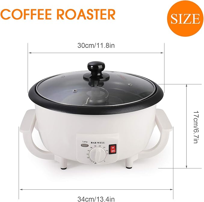 Coffee Roaster Machine Home Coffee Beans Baker 750g Household Electric Coffee Bean Roasting Machine 110V 1200W