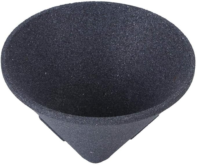 Fdit Cone Shape Coffee Filter Alumina Ore Coffee Dripper Filters for 1-4 Cup Ceramic Pour Over Coffee Dripper Non-Porous for Home & Office Coffee Enthusiast and Baristas