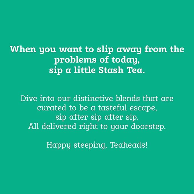 Stash Tea Jasmine Blossom Green Tea - Caffeinated, Non-GMO Project Verified Premium Tea with No Artificial Ingredients, 20 Count (Pack of 6) - 120 Bags Total