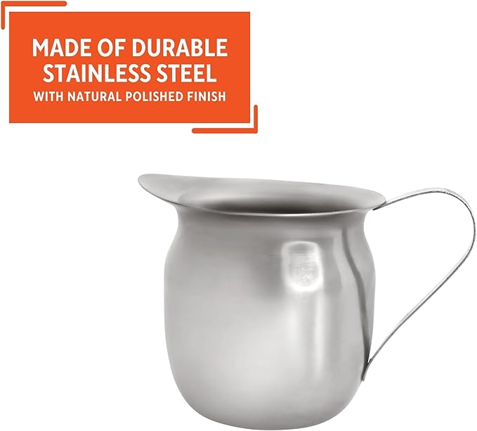 IMUSA 8oz Stainless Steel Bell Creamer