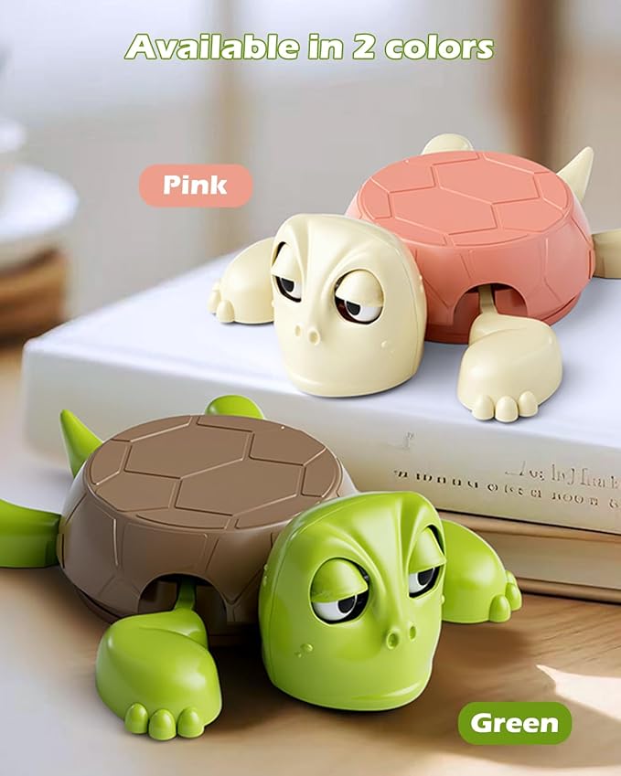 Turtle Coaster, 3D Printed Funny Tea Coasters with Interactive Expression, Turtle Cup Holder, Insulated Drink Mat for Coffee and Wine Glasses, Home Decor and Kitchen Accessories