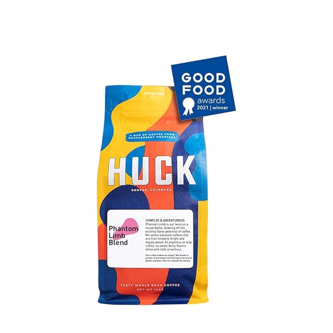 Phantom Limb - Roasted by Huckleberry Roasters - Freshly Ground Coffee - 2 Pound Bag