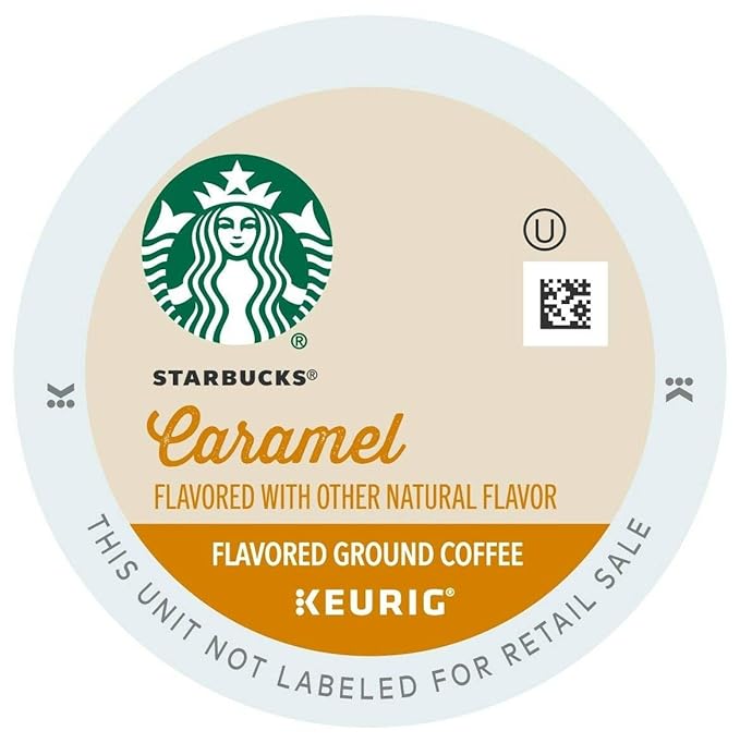 Starbucks Caramel Flavored Coffee K-Cups, 88 Count