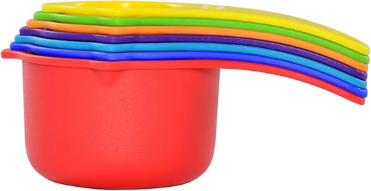 DOTINGHUX Measuring Cups Set of 7, Assorted Colors