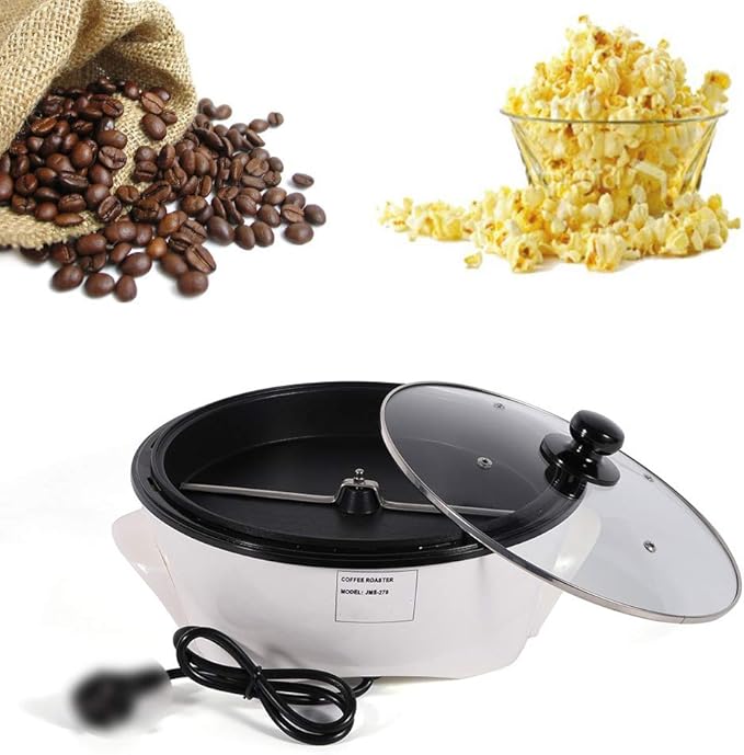 DYRABREST Electric Coffee Roasters Machine,Household Coffee Beans Roaster Non-Stick for Home Use Cafe Shop,110V,800W